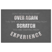 Don't be afraid of starting over Canvas