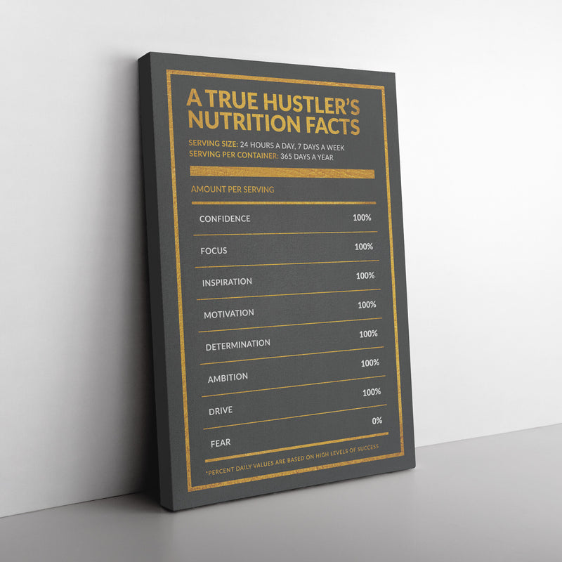 Hustlers Nutritional Facts
