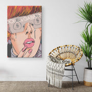 1 MILLION ISN'T ENOUGH  CANVAS PRINT