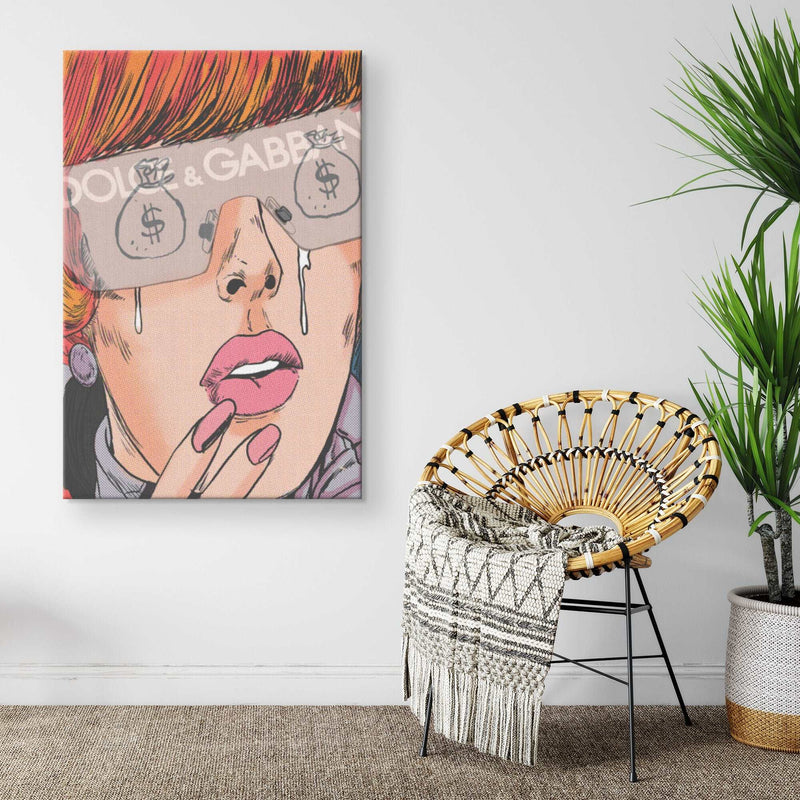 1 MILLION ISN'T ENOUGH  CANVAS PRINT