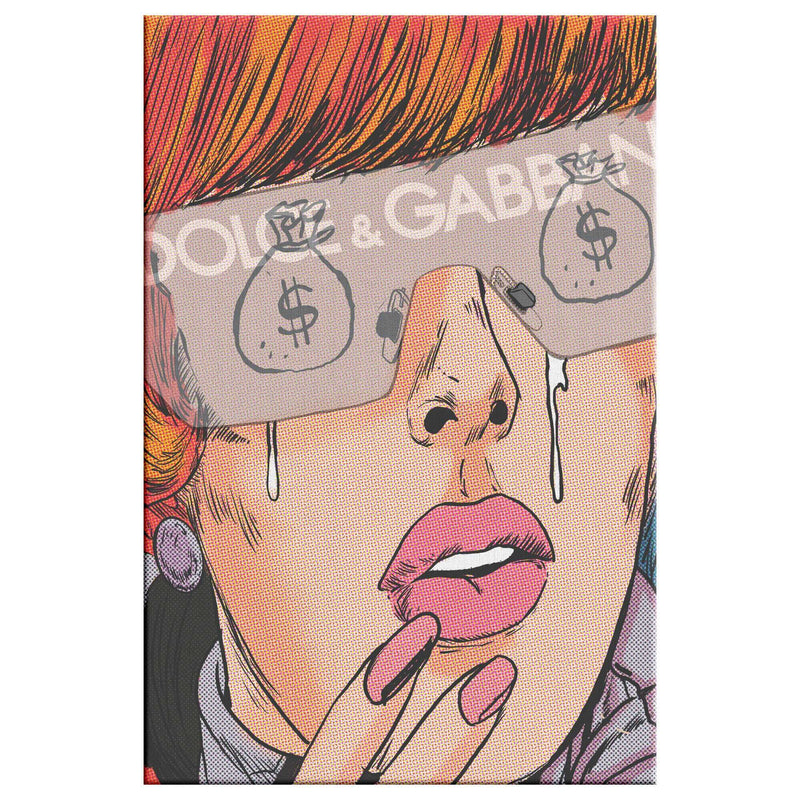 1 MILLION ISN'T ENOUGH  CANVAS PRINT