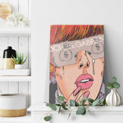 1 MILLION ISN'T ENOUGH  CANVAS PRINT