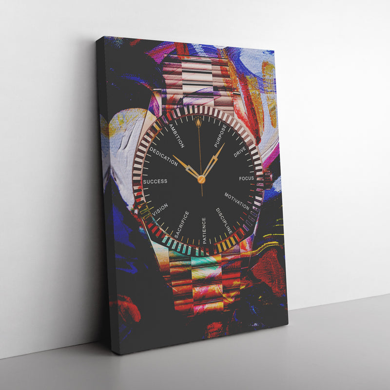 Time is Money Canvas