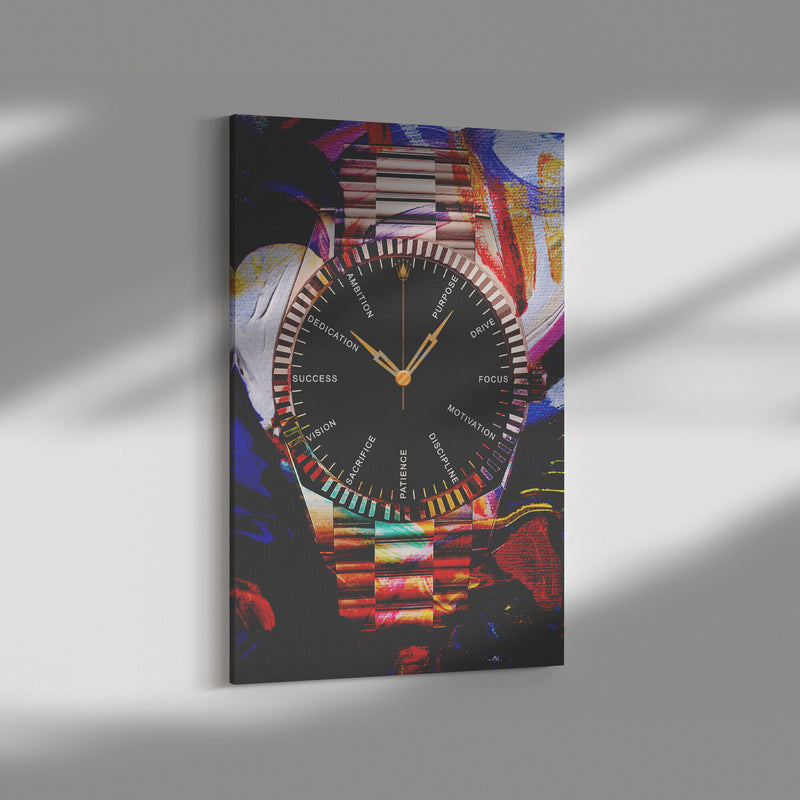 Time is Money Canvas