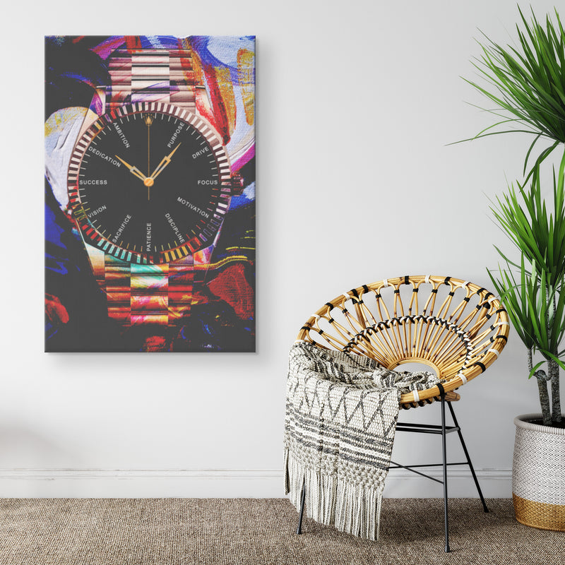 Time is Money Canvas