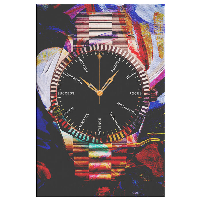 Time is Money Canvas