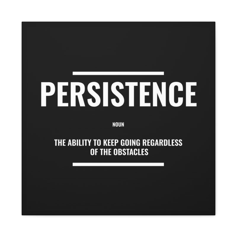 The Definition of Persistence