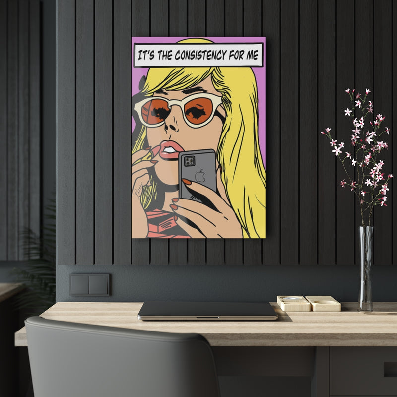 Consistency is Sexy Acrylic Print