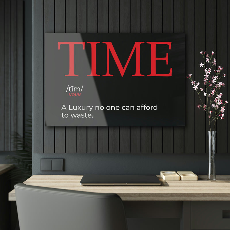 Time Acrylic Print
