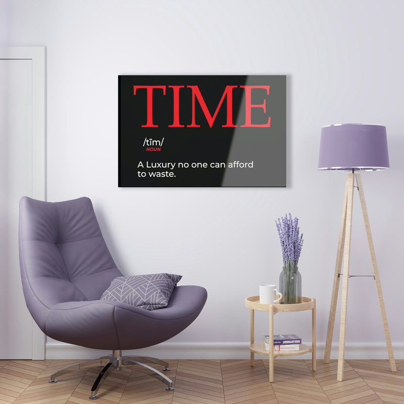 Time Acrylic Print