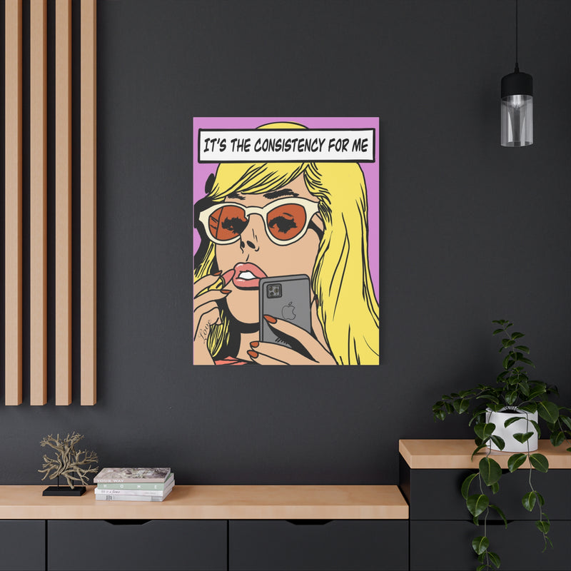 WOMEN LIKE CONSISTENCY