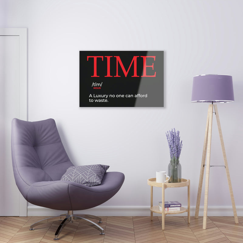 Time Acrylic Print