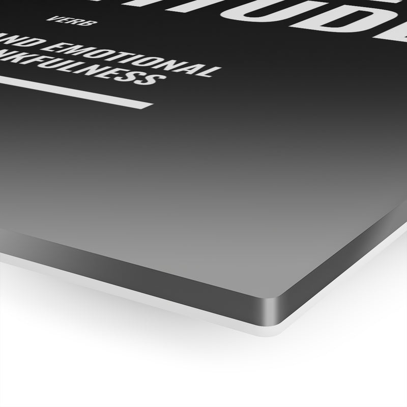 Gratitude Definition Acrylic Print