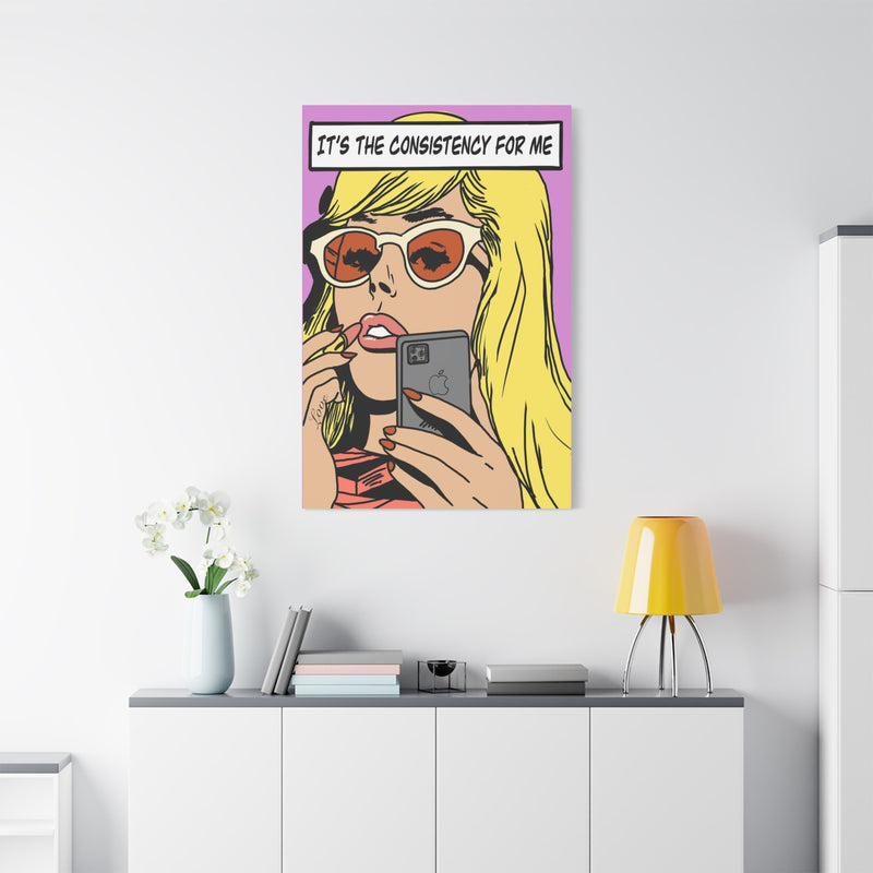 WOMEN LIKE CONSISTENCY