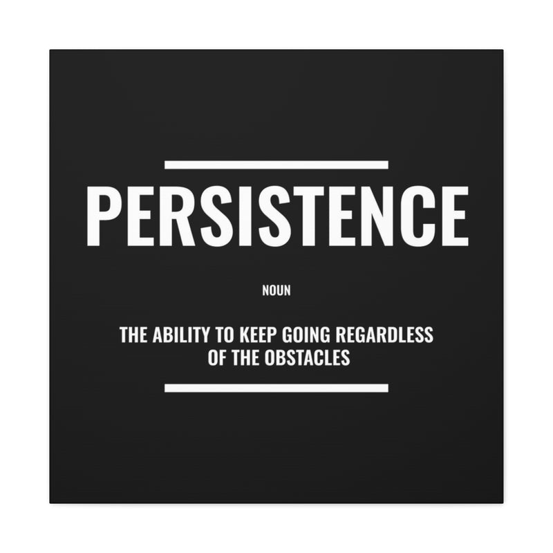 The Definition of Persistence