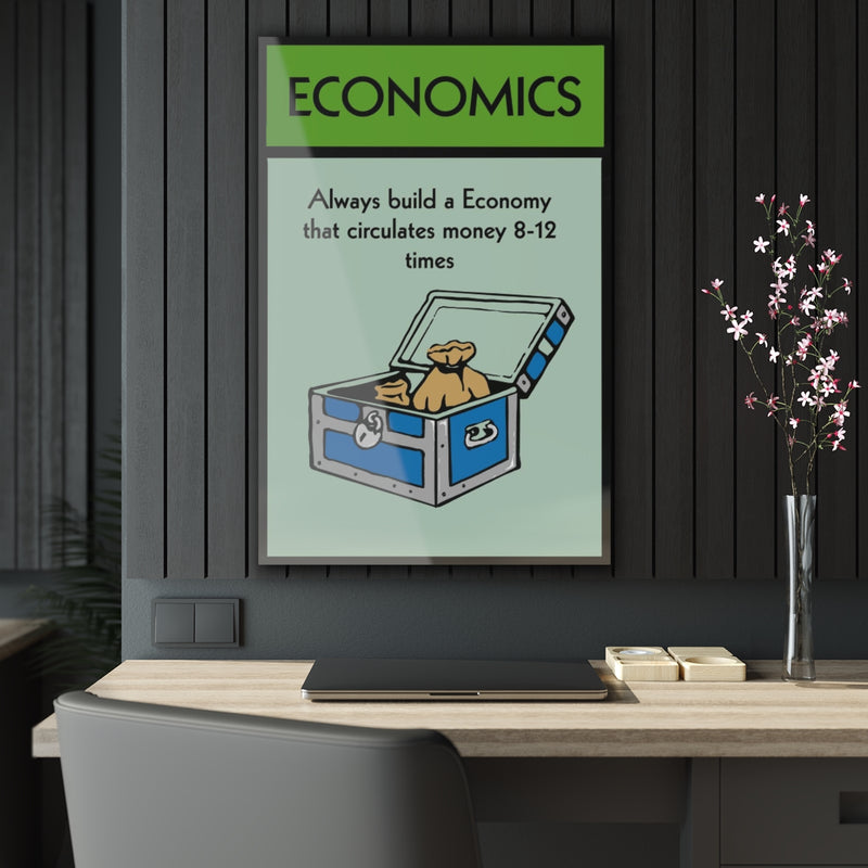 Economical Empowerment Acrylic Print
