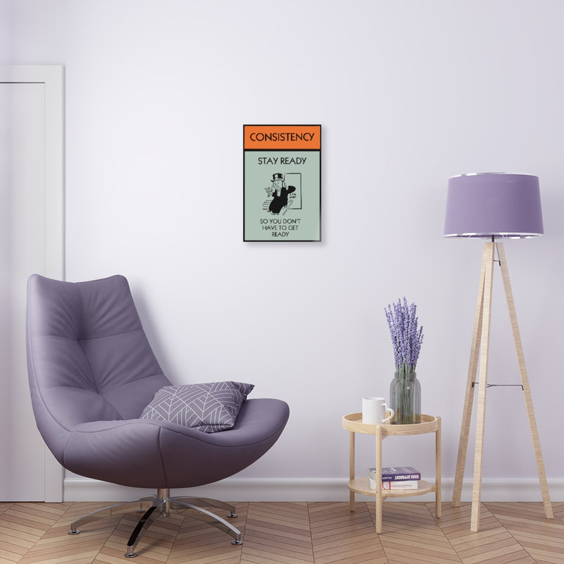 Consistency is Empowerment Acrylic Print