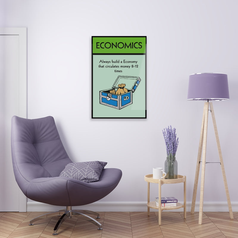 Economical Empowerment Acrylic Print