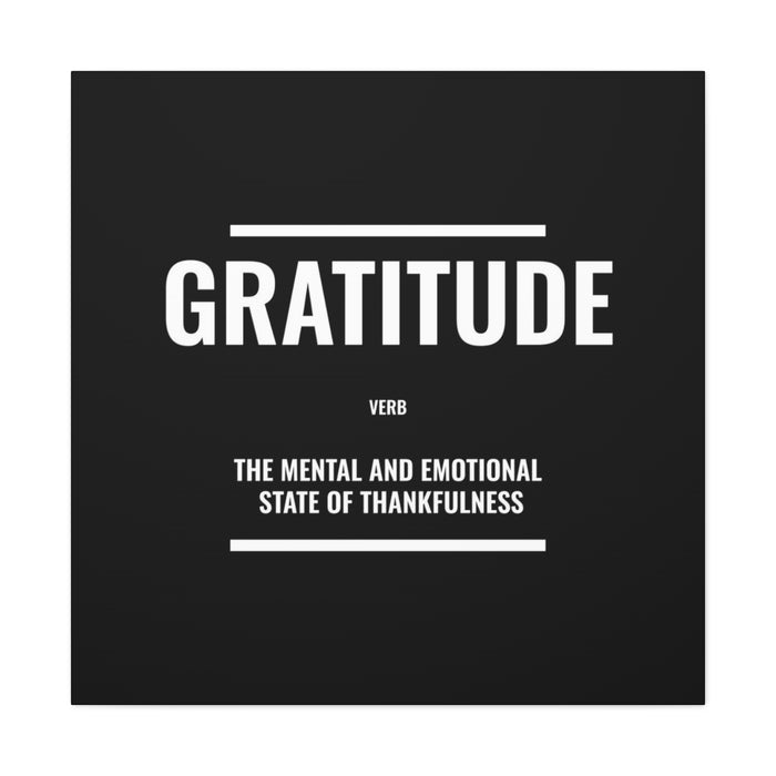 The Definition of Gratitude