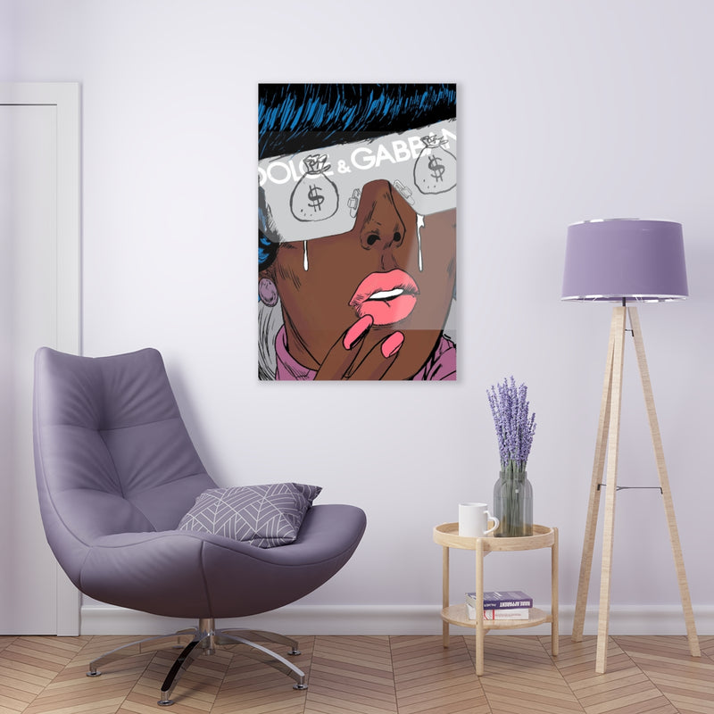 Rich Girl Problems Acrylic Print