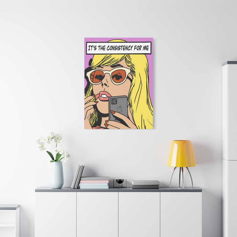 WOMEN LIKE CONSISTENCY