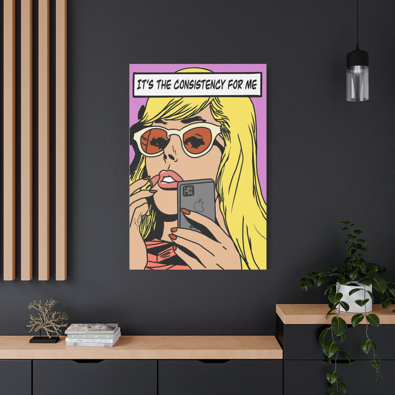 WOMEN LIKE CONSISTENCY