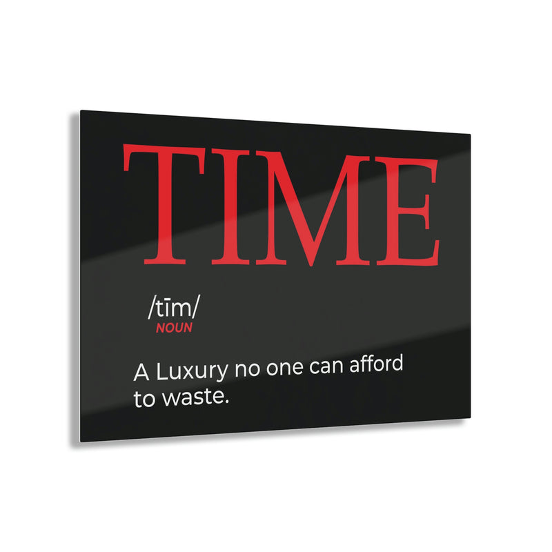 Time Acrylic Print